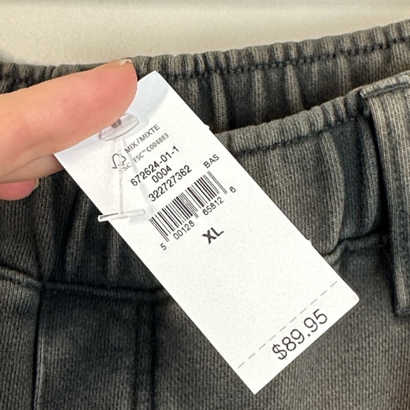 NWT Gap Heavyweight Easy Baggy Wide Leg French Terry Pull On Sweatpants Size XL - Picture 13 of 16